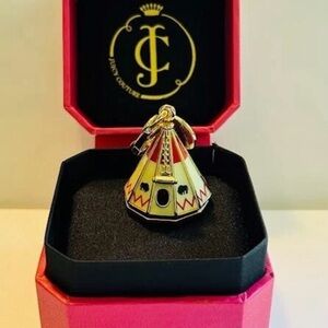 Juicy Couture Red and Yellow Tee Pee Charm
